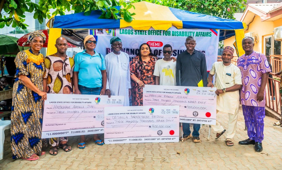 LASODA EMPOWERS PWDS WITH BUSINESS REFINANCING PROGRAMME